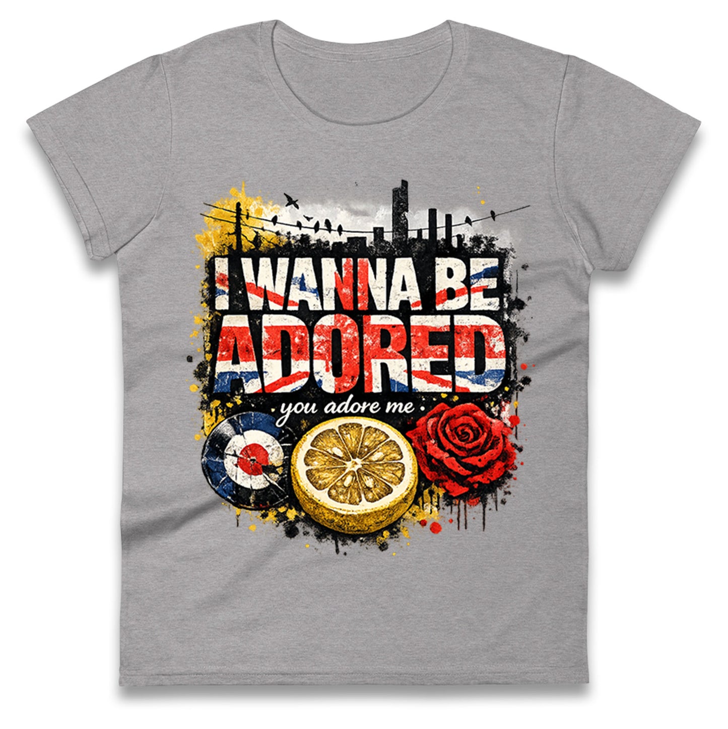 I Wanna Be Adored Ladies T Shirt