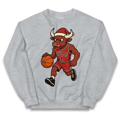 Chicago Bulls Christmas Kids Jumper