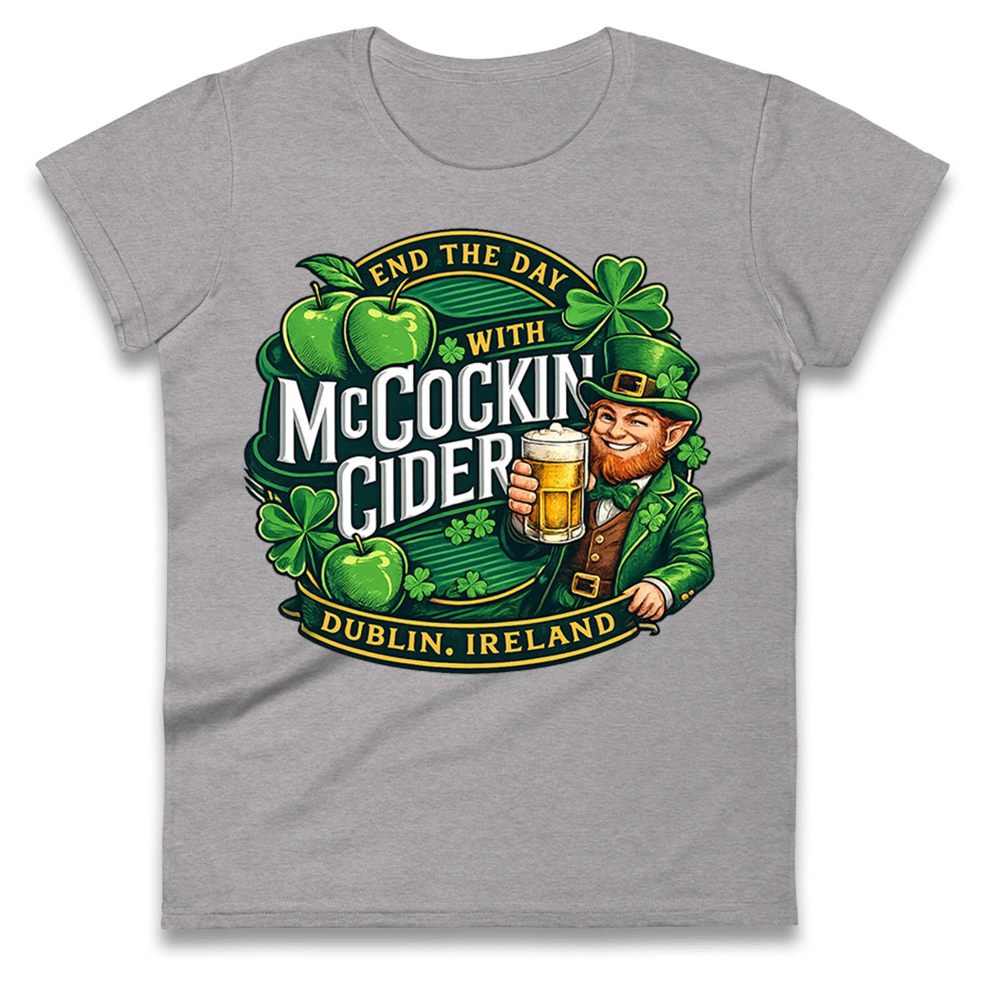 McCockin Cider Ladies T Shirt 