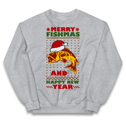 christmas fishing jumper