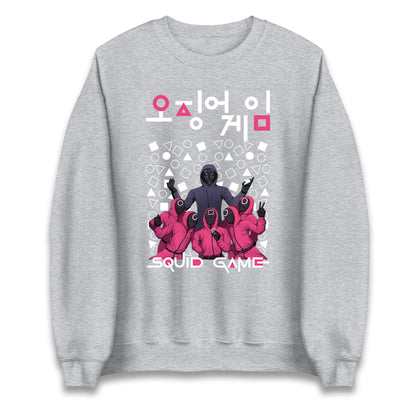 Squid Game Front Man And Guards Sweatshirt