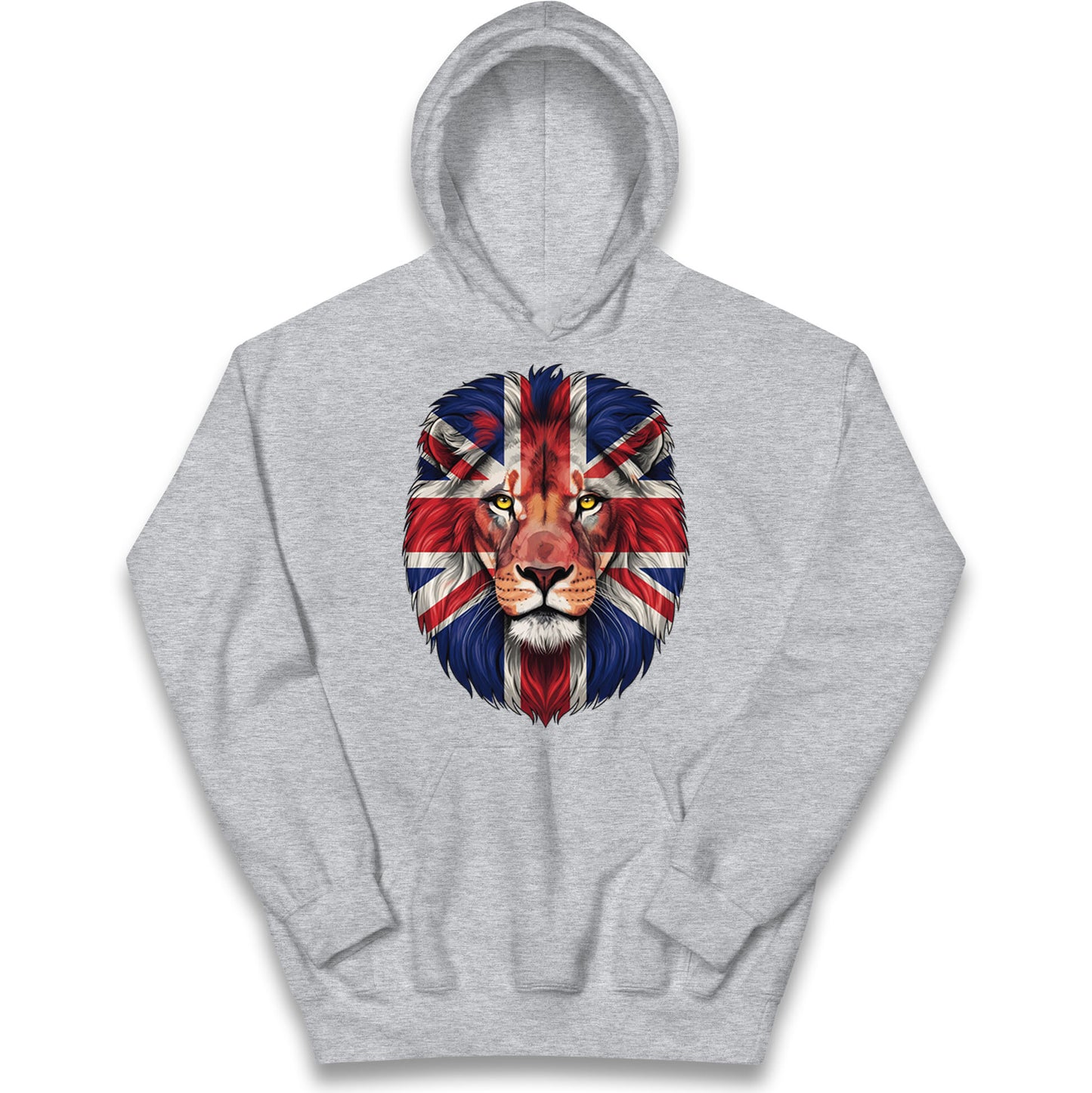 St George Flag Lion Kids Hoodie
