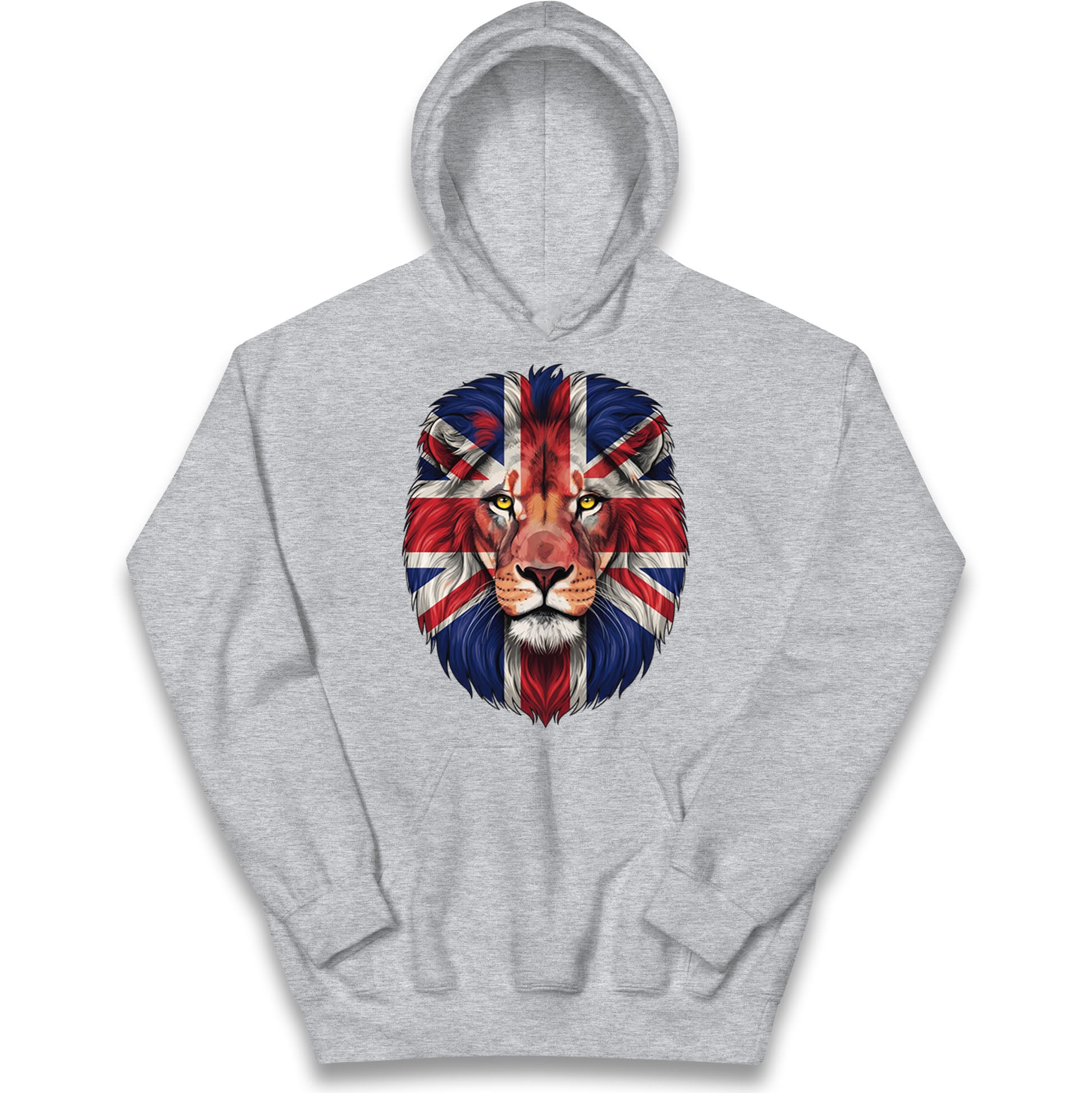 St George Flag Lion Kids Hoodie