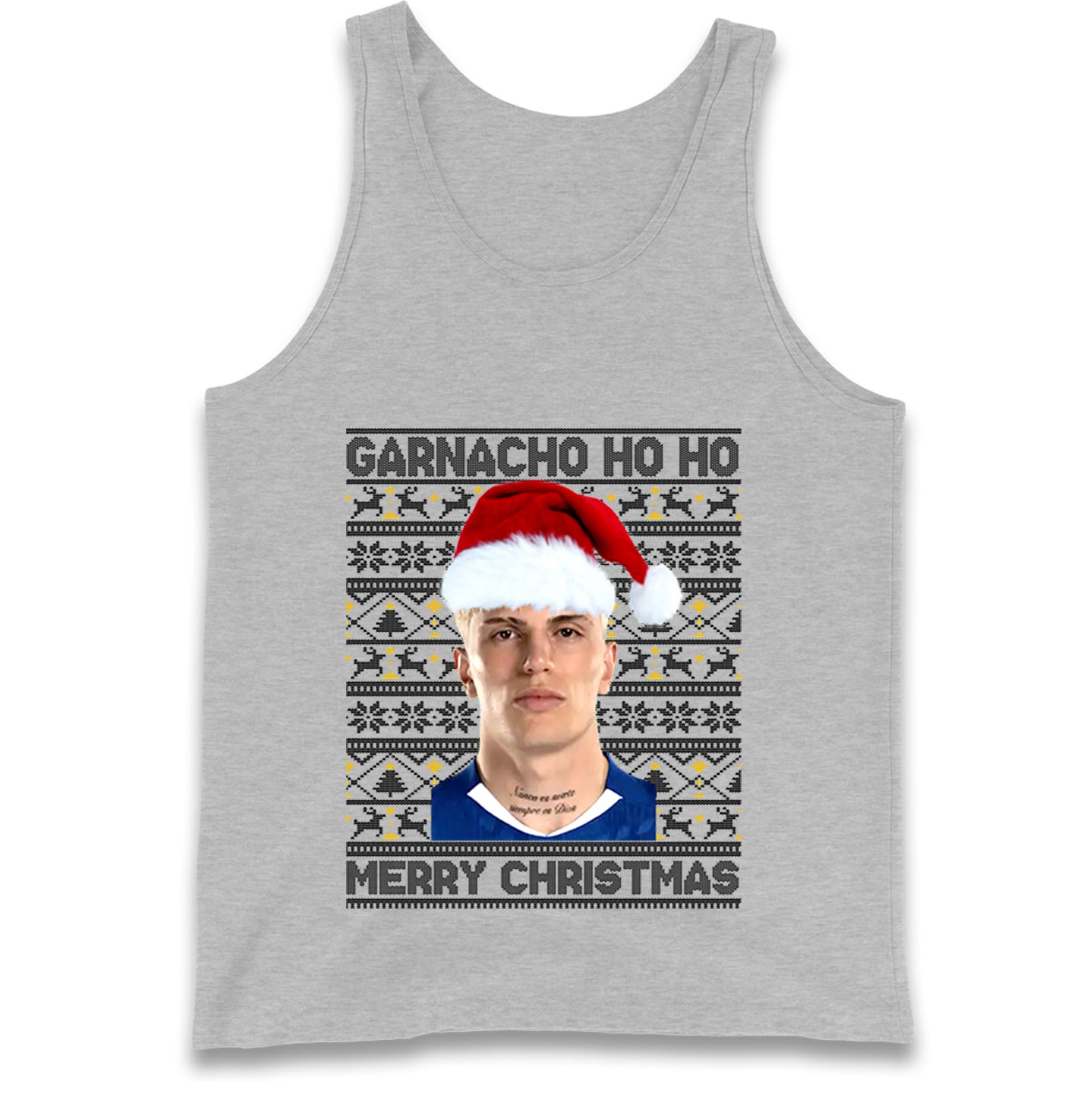Garnacho Christmas Tank Top
