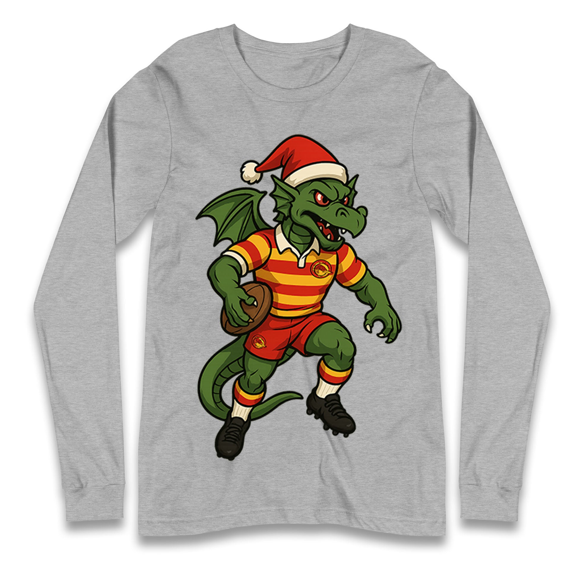 Catalans Dragons Christmas Longsleeve T Shirt