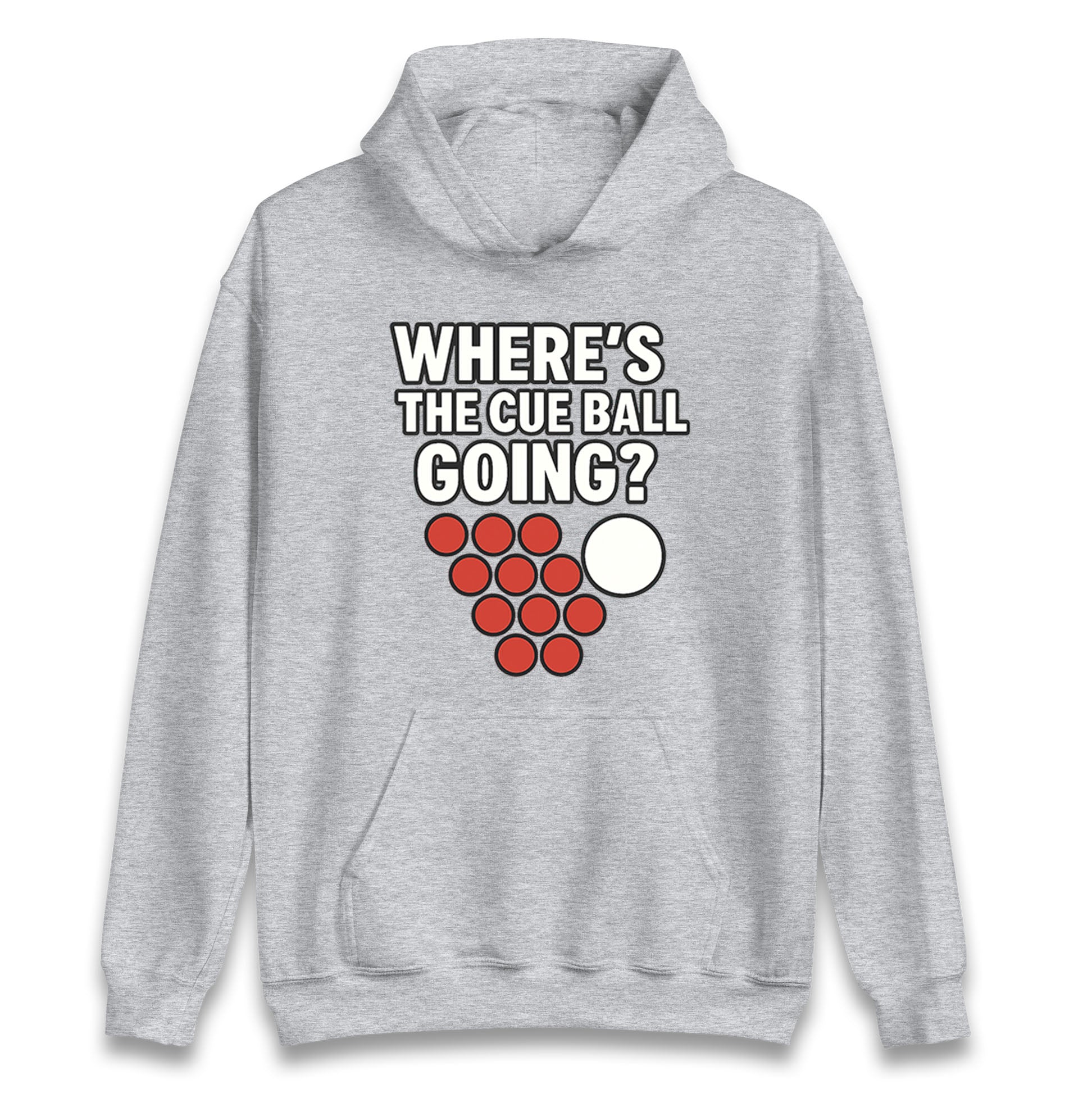 Where’s The Cue Ball Going Hoodie