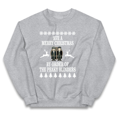 Peaky Blinders Christmas Kids Jumper