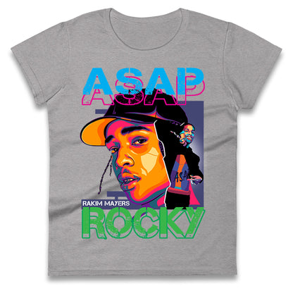 ASAP Rocky Rakim Mayers Ladies T Shirt