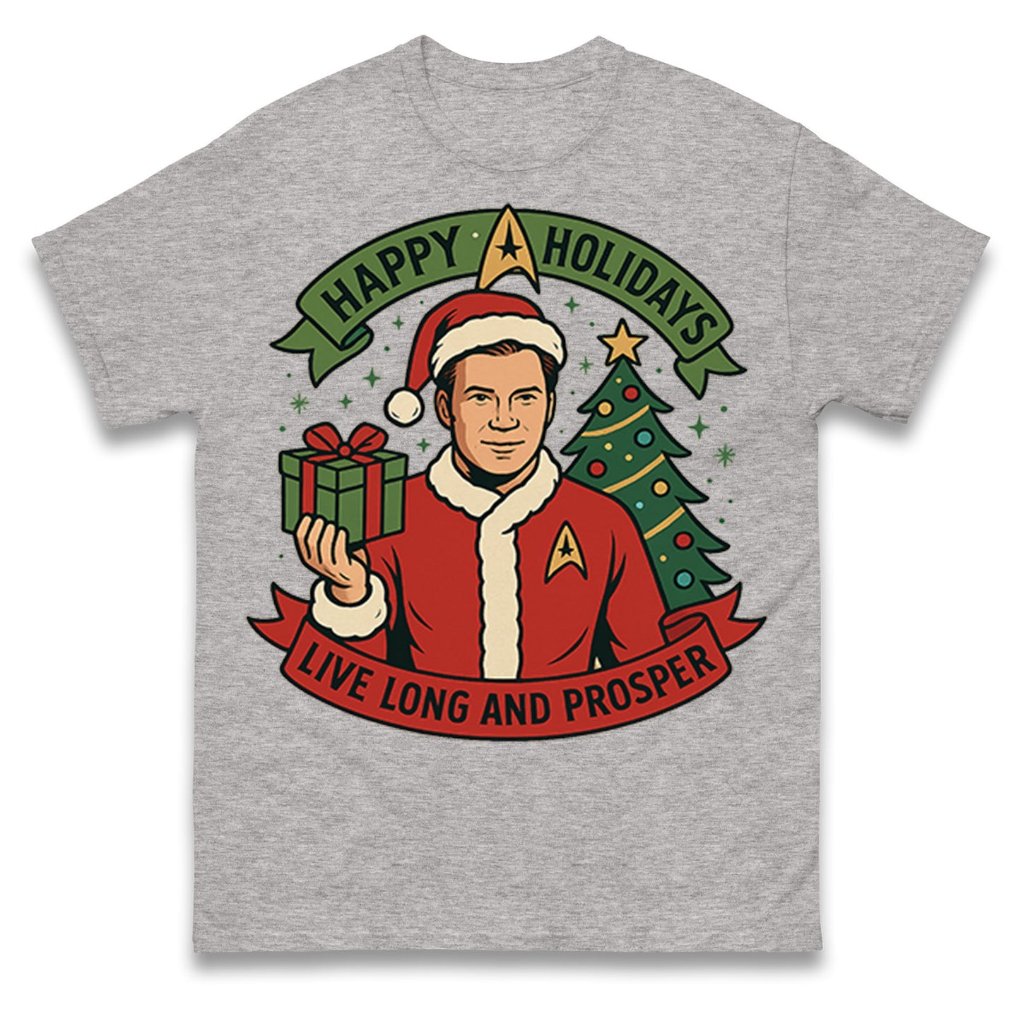 Star Trek Christmas T Shirt