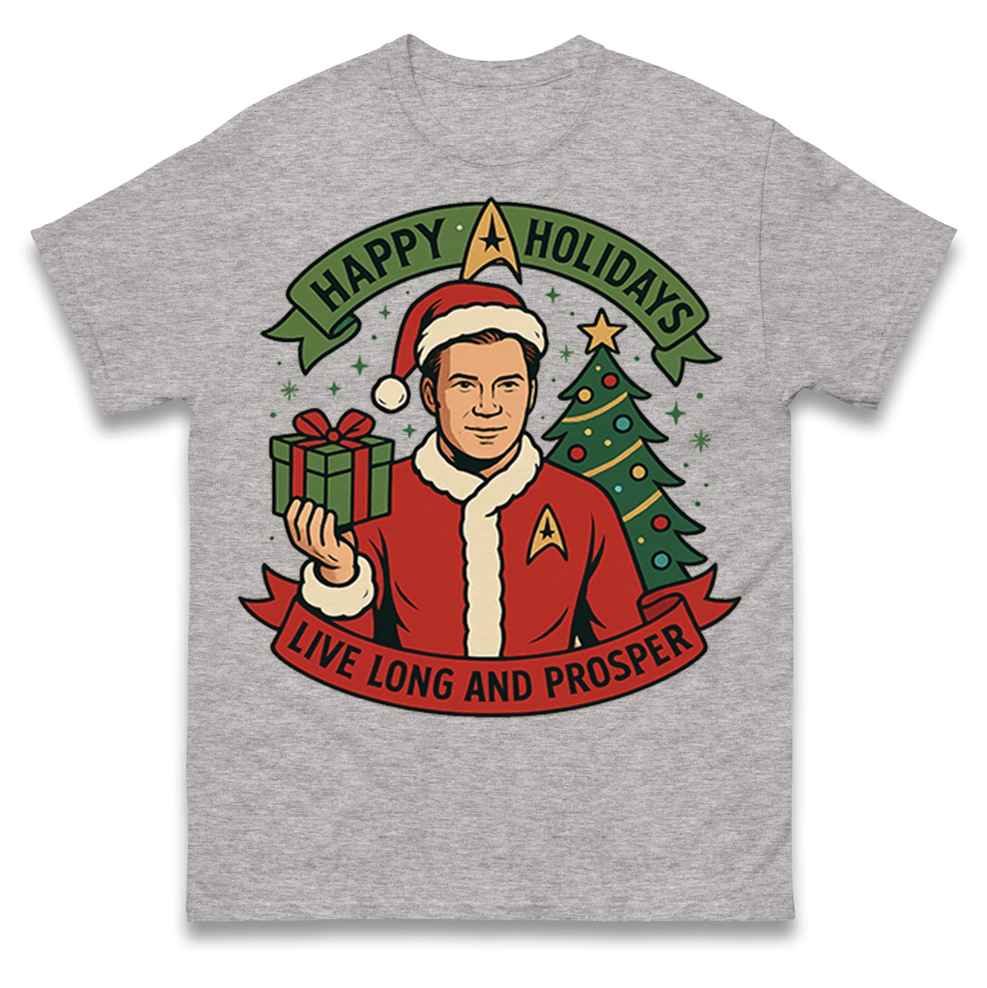 Star Trek Christmas T Shirt