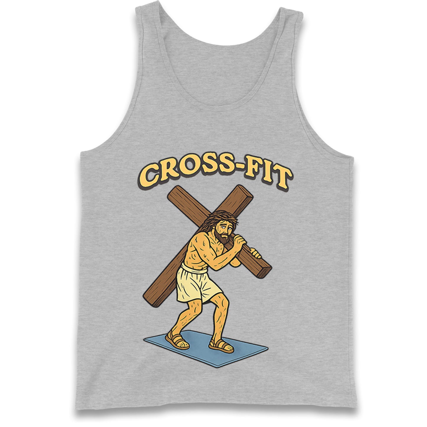 Jesus Cross Fit Tank Top