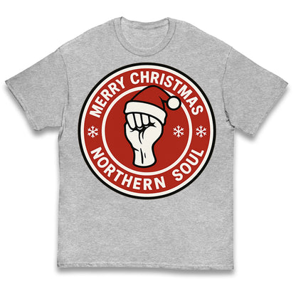 Merry Christmas Northern Soul Kids T Shirt