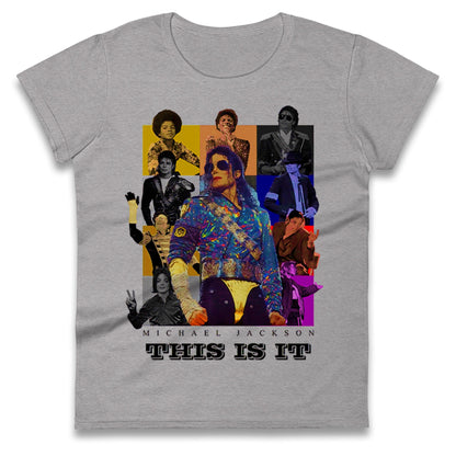 Michael Jackson This Is It Ladies T Shirt