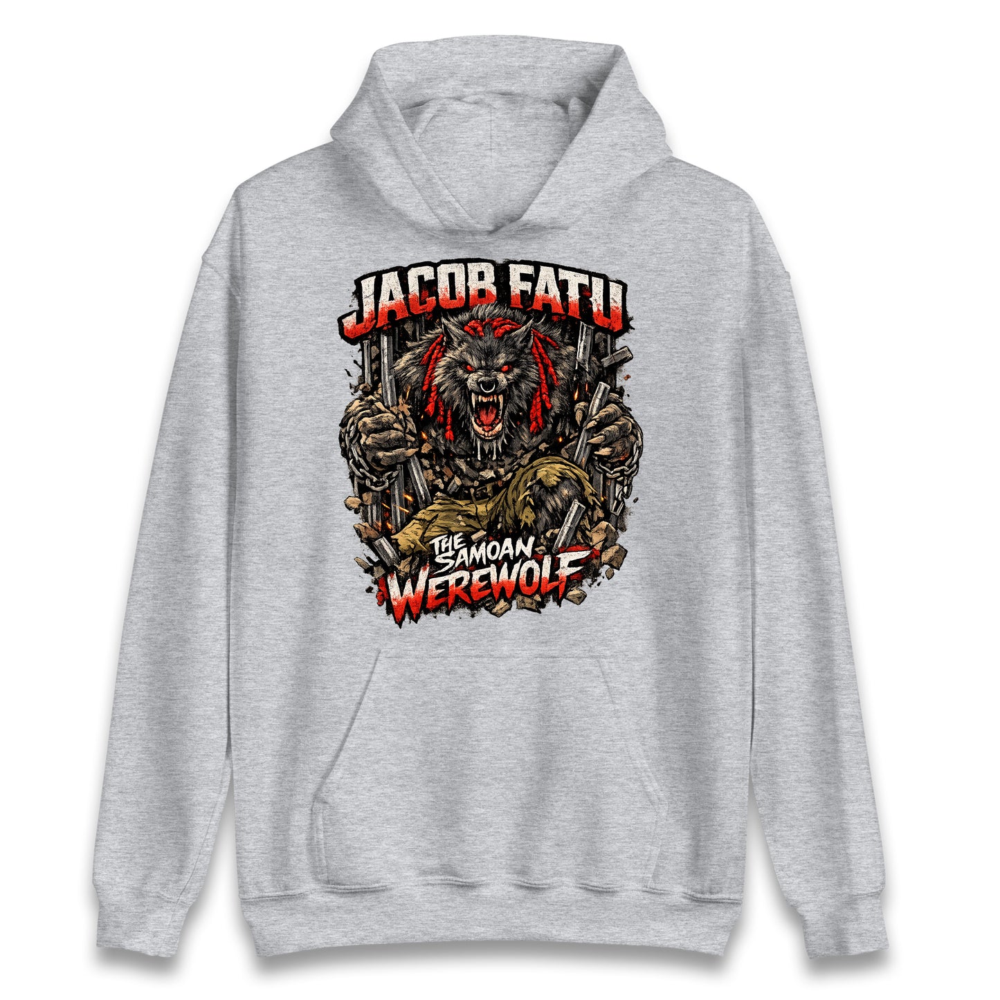 Jacob Fatu The Samoan Werewolf Hoodie