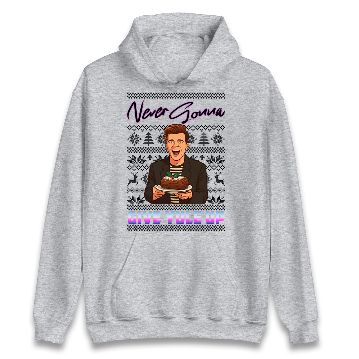 Rick Astley Christmas Hoodie