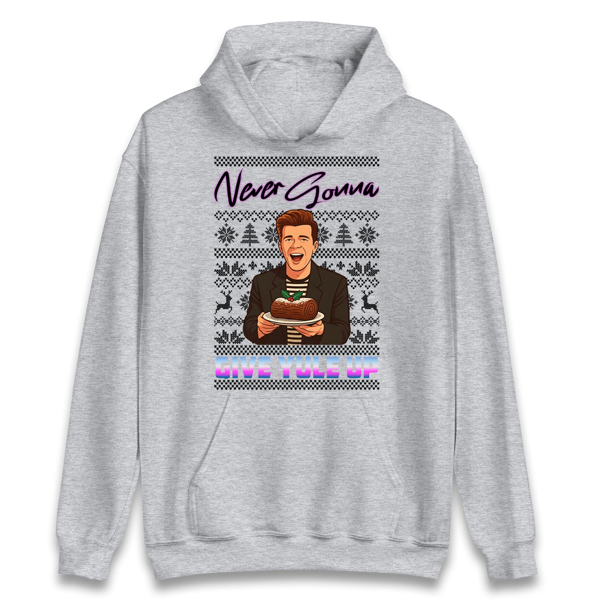 Rick Astley Christmas Hoodie