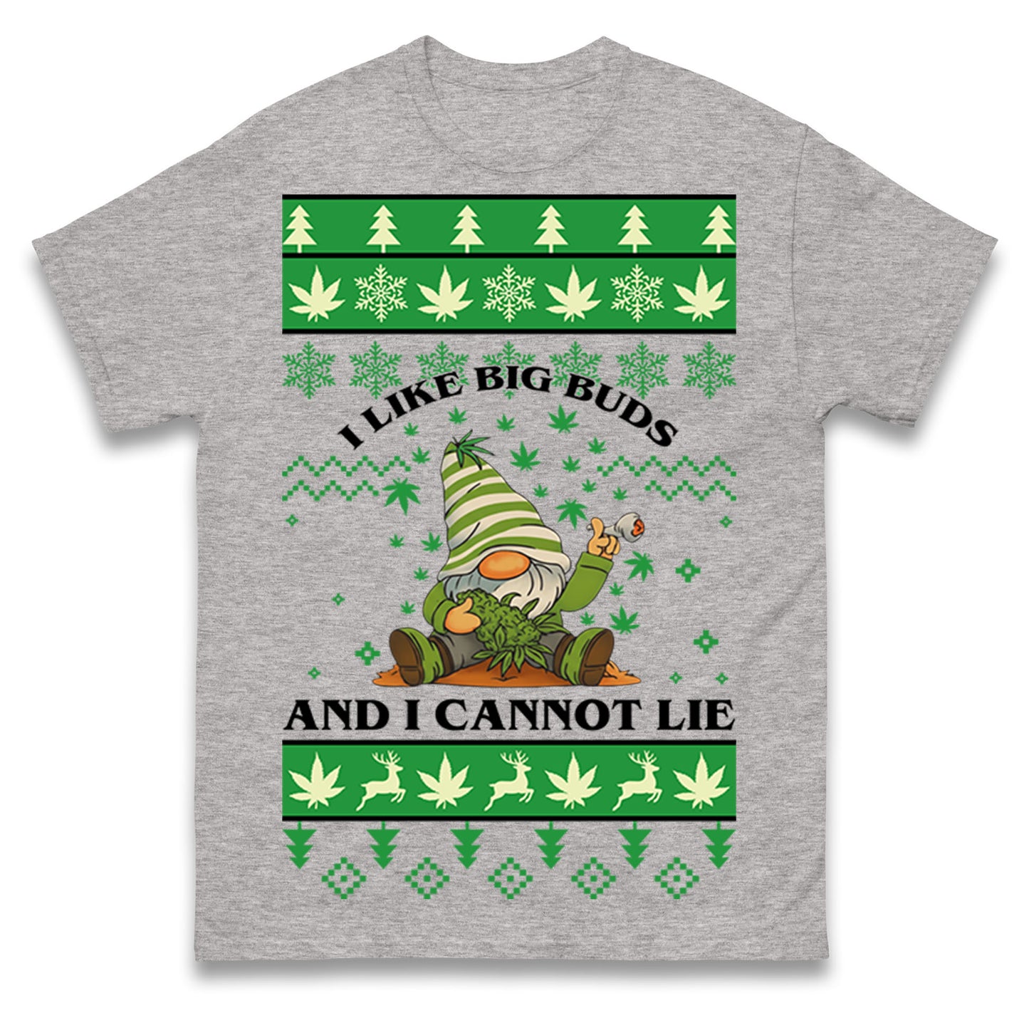 Cannabis Christmas T Shirt