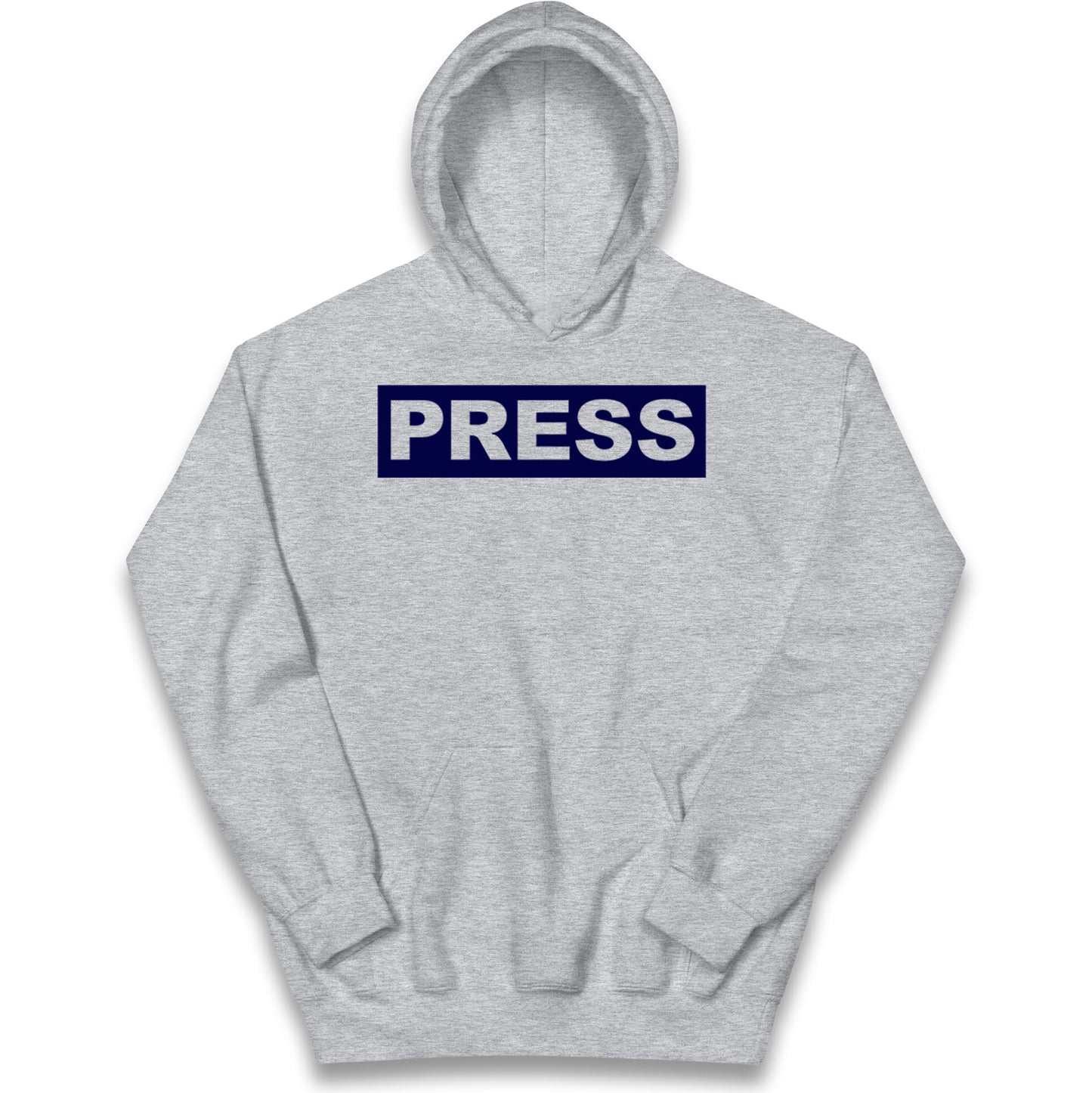 PRESS Palestine Inspired By Journalist Motaz Azaiza Kids Hoodie