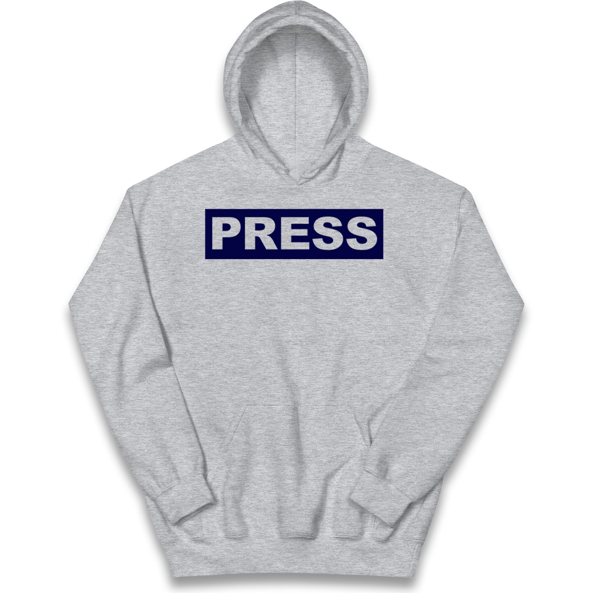 PRESS Palestine Inspired By Journalist Motaz Azaiza Kids Hoodie