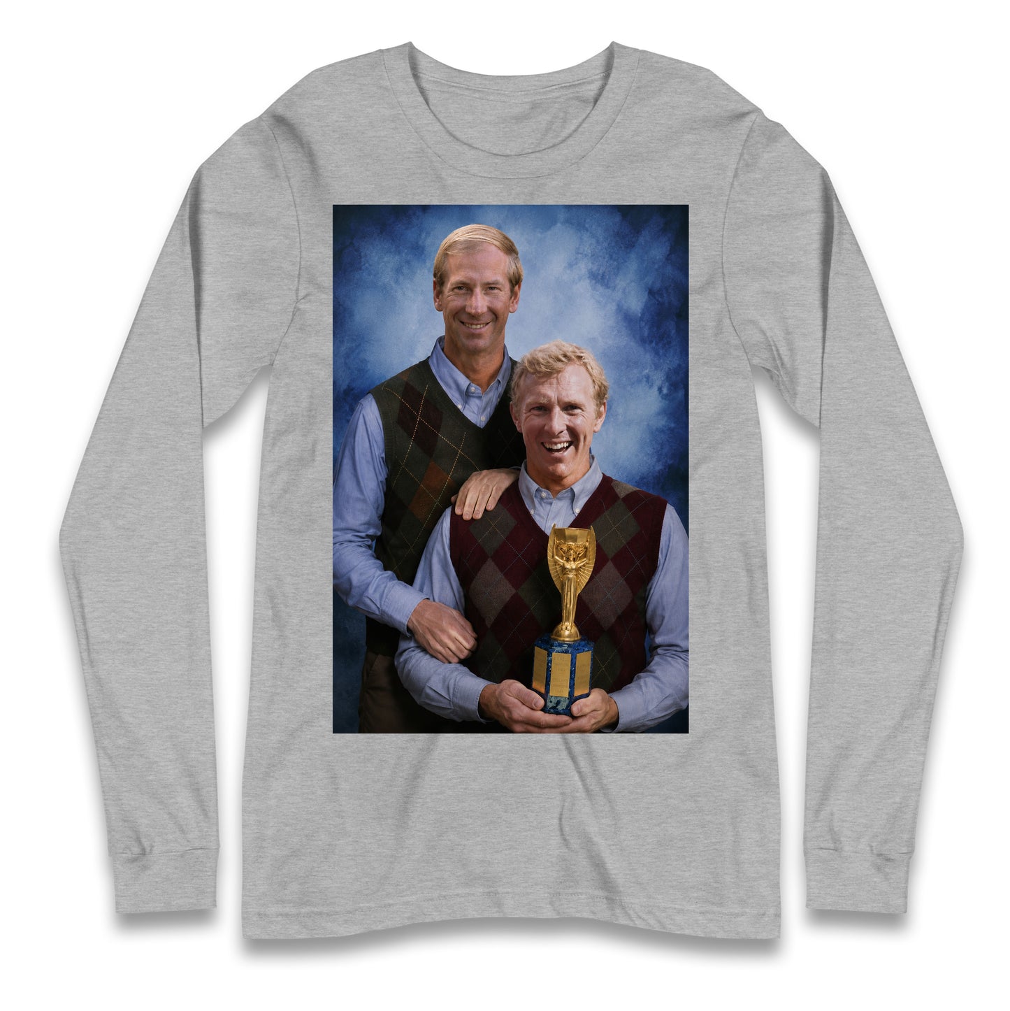 Bobby Moore Bobby Charlton Step Brothers Style England 1966 Longsleeve T Shirt
