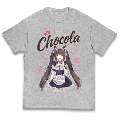 Chocola Nekopara Kids T Shirt