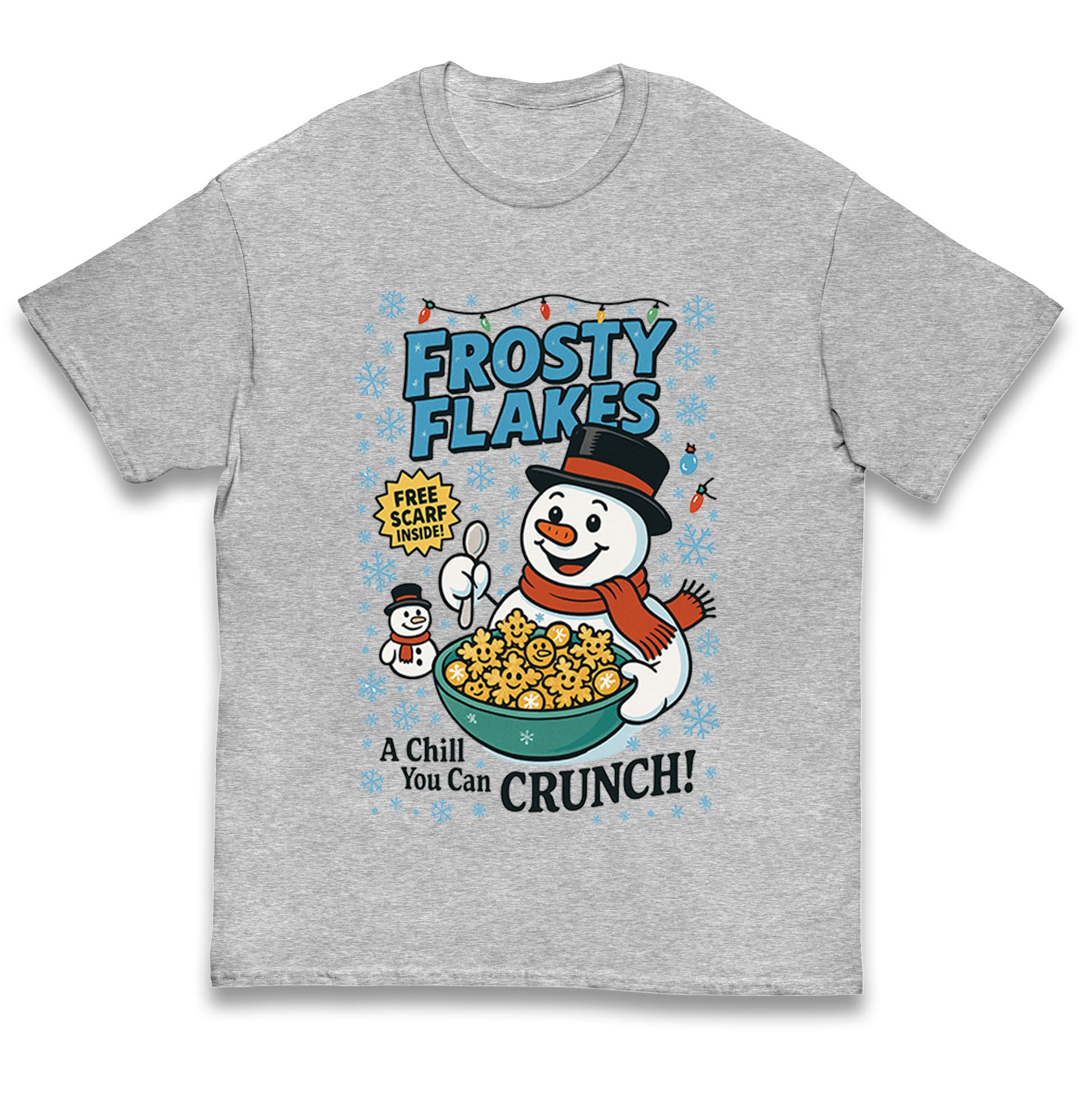 Snowman Christmas Kids T Shirt