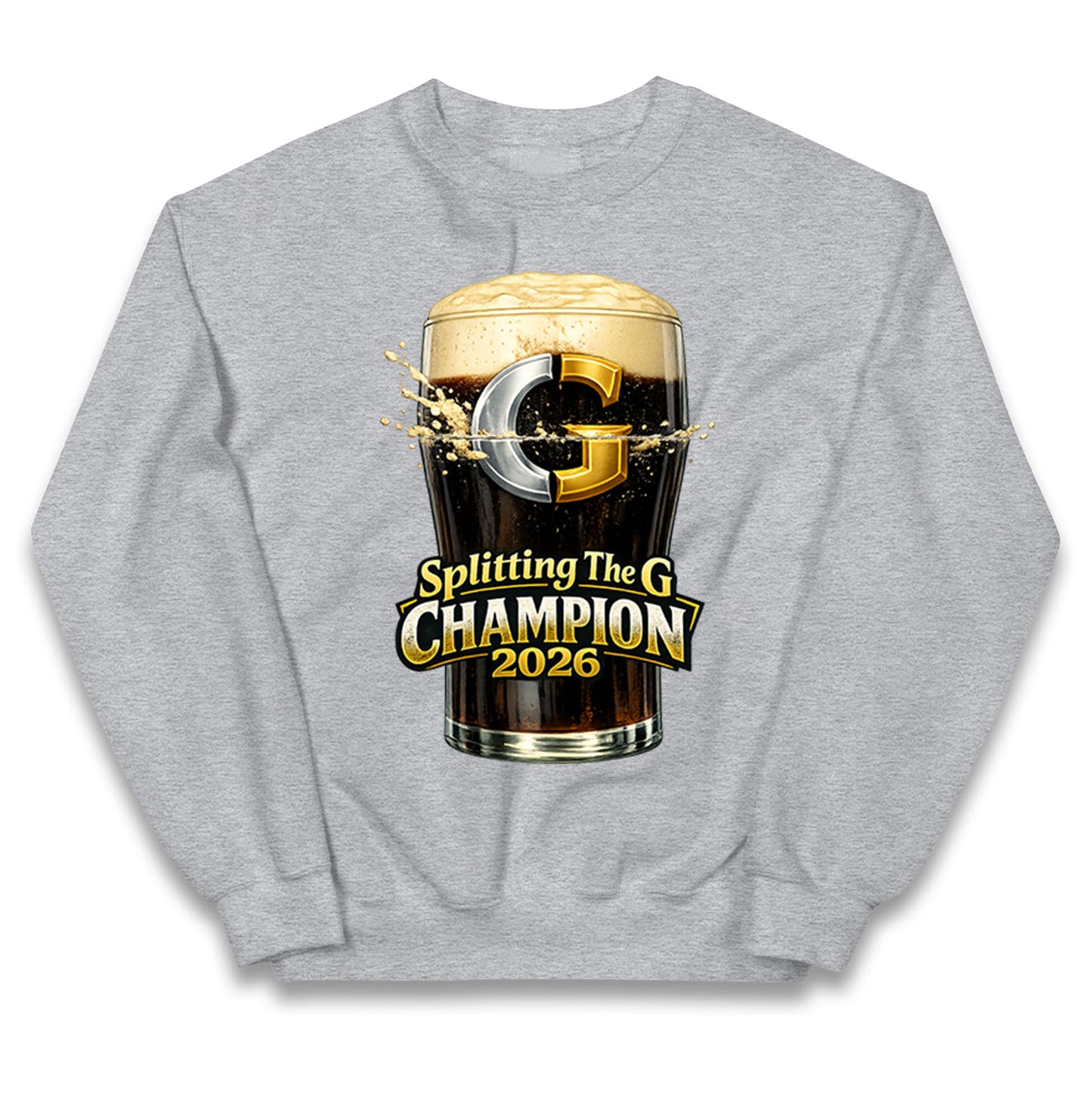 Splitting The G Champion Kids Jumper