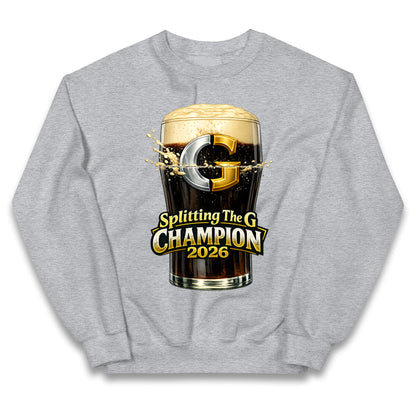 Splitting The G Champion Kids Jumper