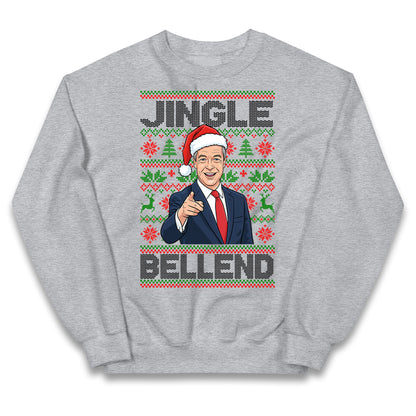 Nigel Farage Christmas Kids Jumper