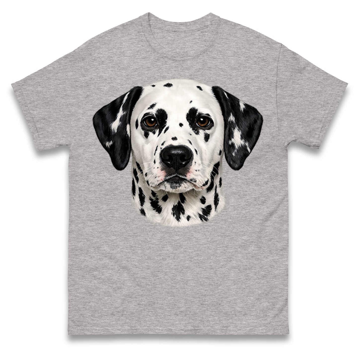 Dalmatian Dog Face T Shirt