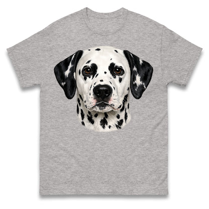 Dalmatian Dog Face T Shirt