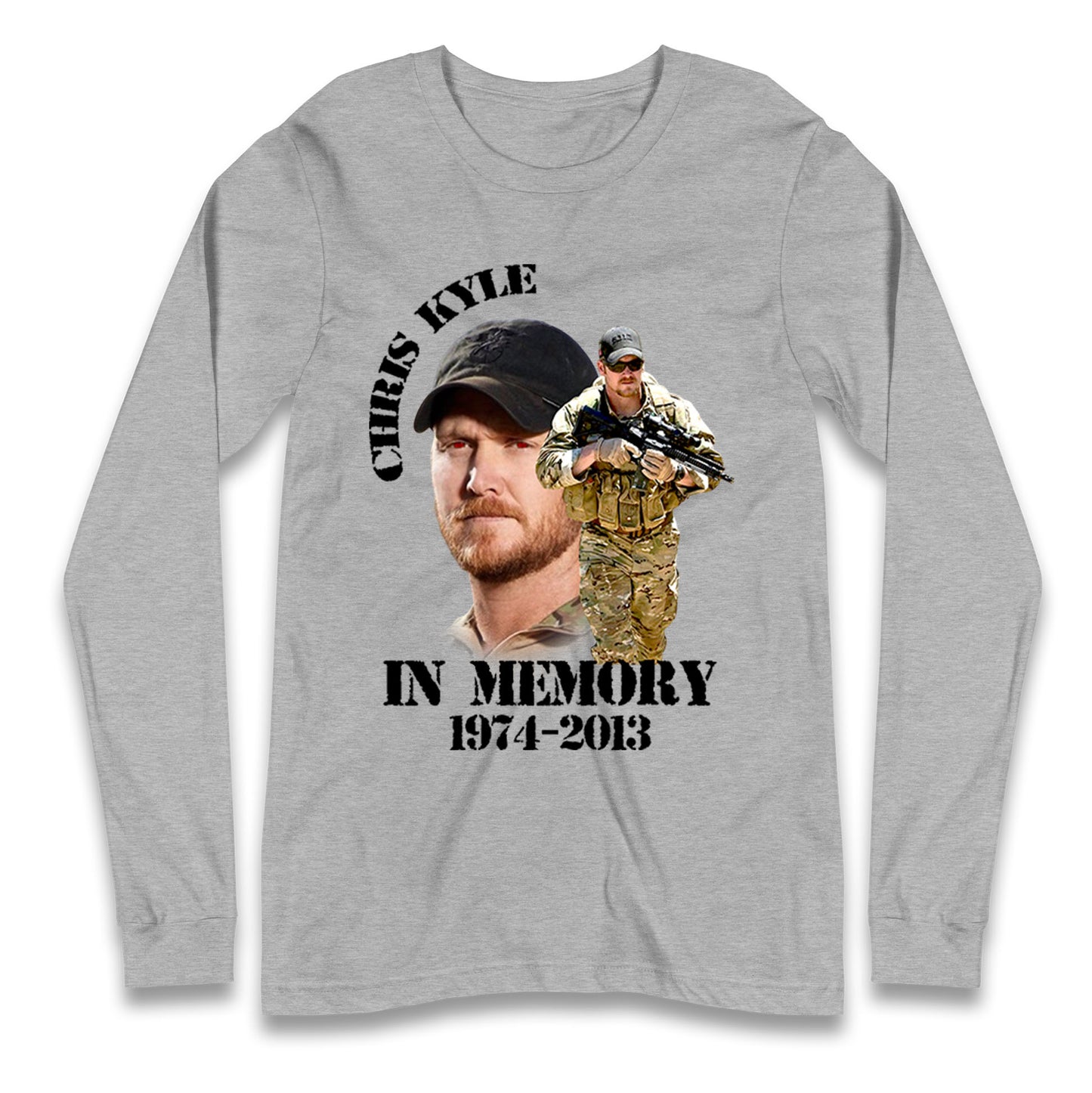 Chris Kyle Memorial Longsleeve T Shirt