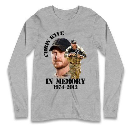 Chris Kyle Memorial Longsleeve T Shirt