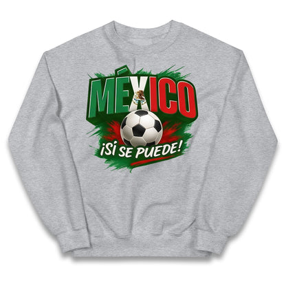 Mexico Retro World Cup Kids Jumper
