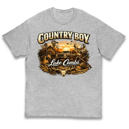 Luke Combs Country Music Kids T Shirt
