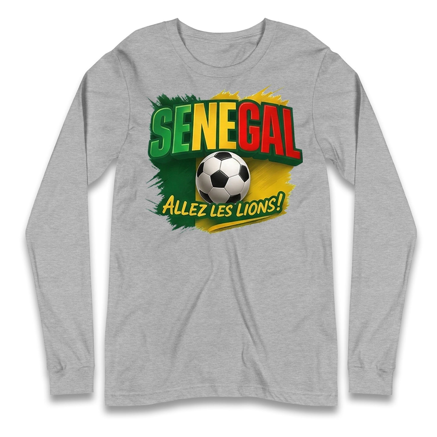 Senegal Retro World Cup Longsleeve T Shirt