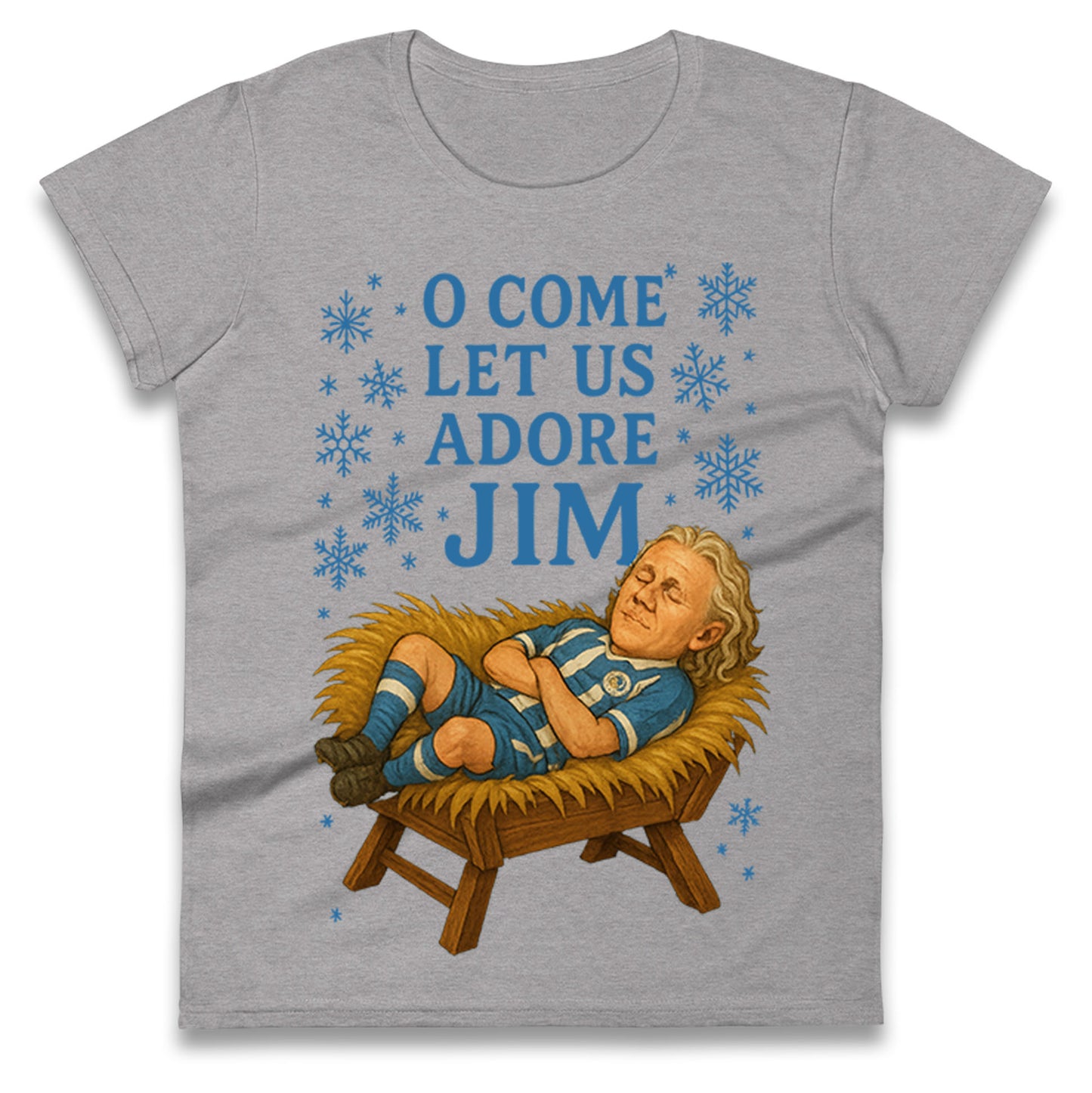 Wigan Athletic Christmas Ladies T Shirt