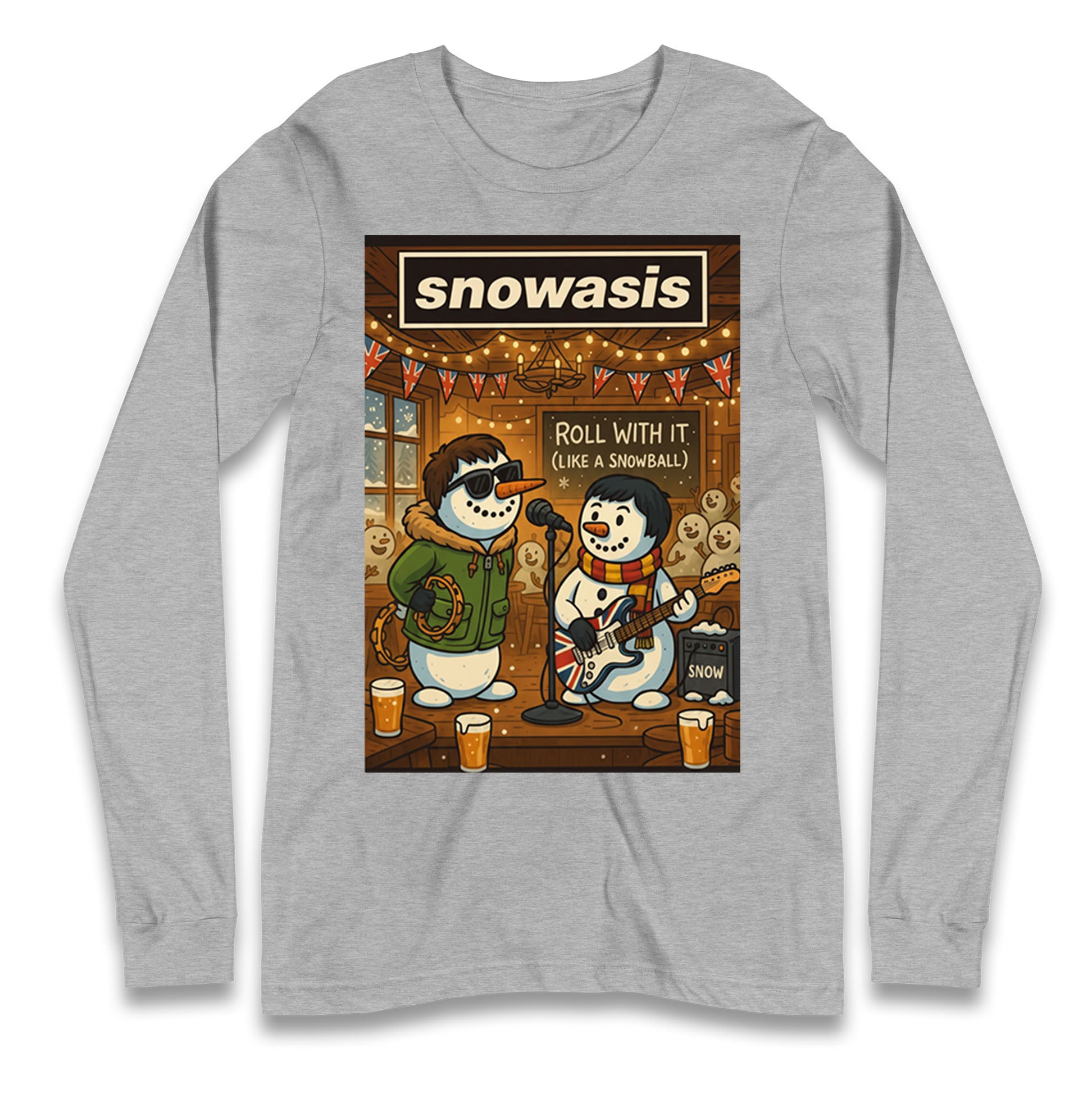 Snowasis Christmas Longsleeve T Shirt
