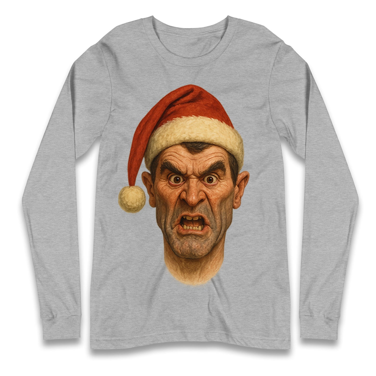 Roy Keane Xmas Longsleeve T Shirt
