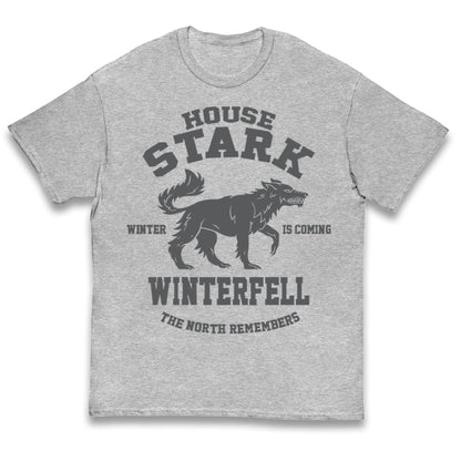 House Stark Kids T Shirt
