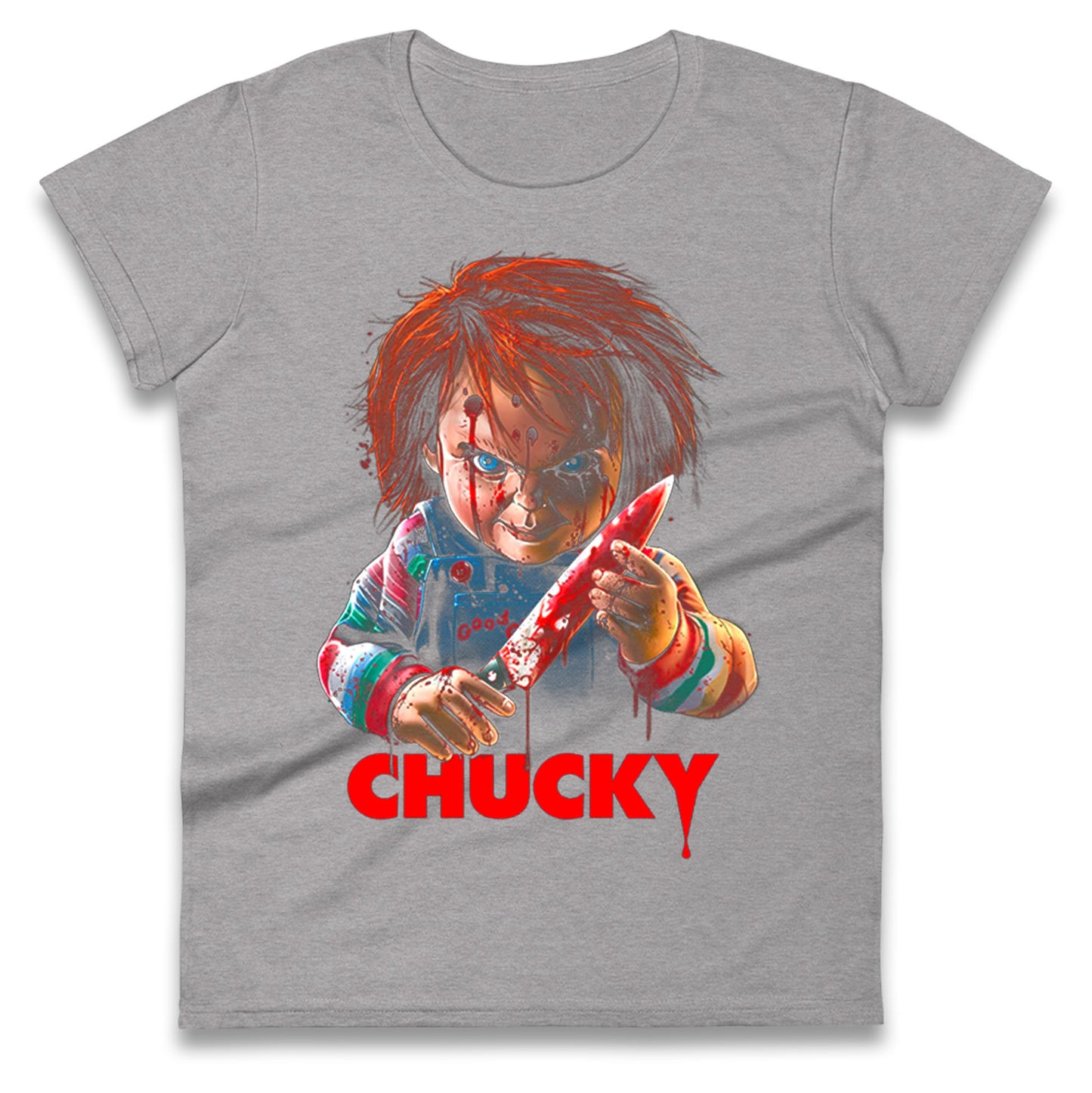 Chucky Childs Play Ladies T Shirt 