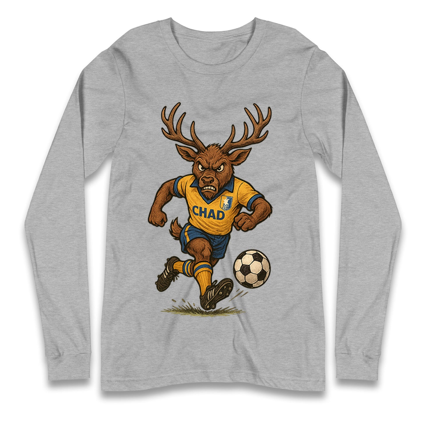 Vintage Mansfield Town Longsleeve T Shirt 