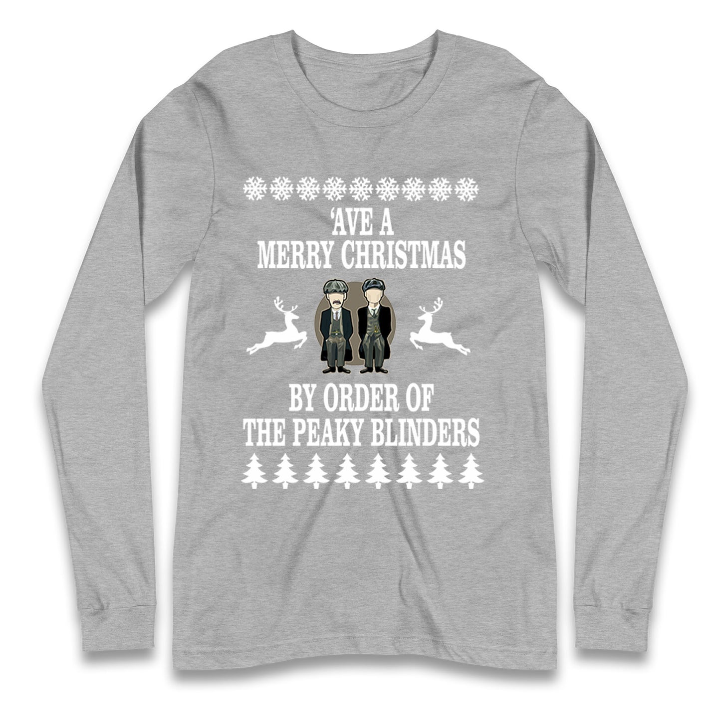 Peaky Blinders Christmas Longsleeve T Shirt