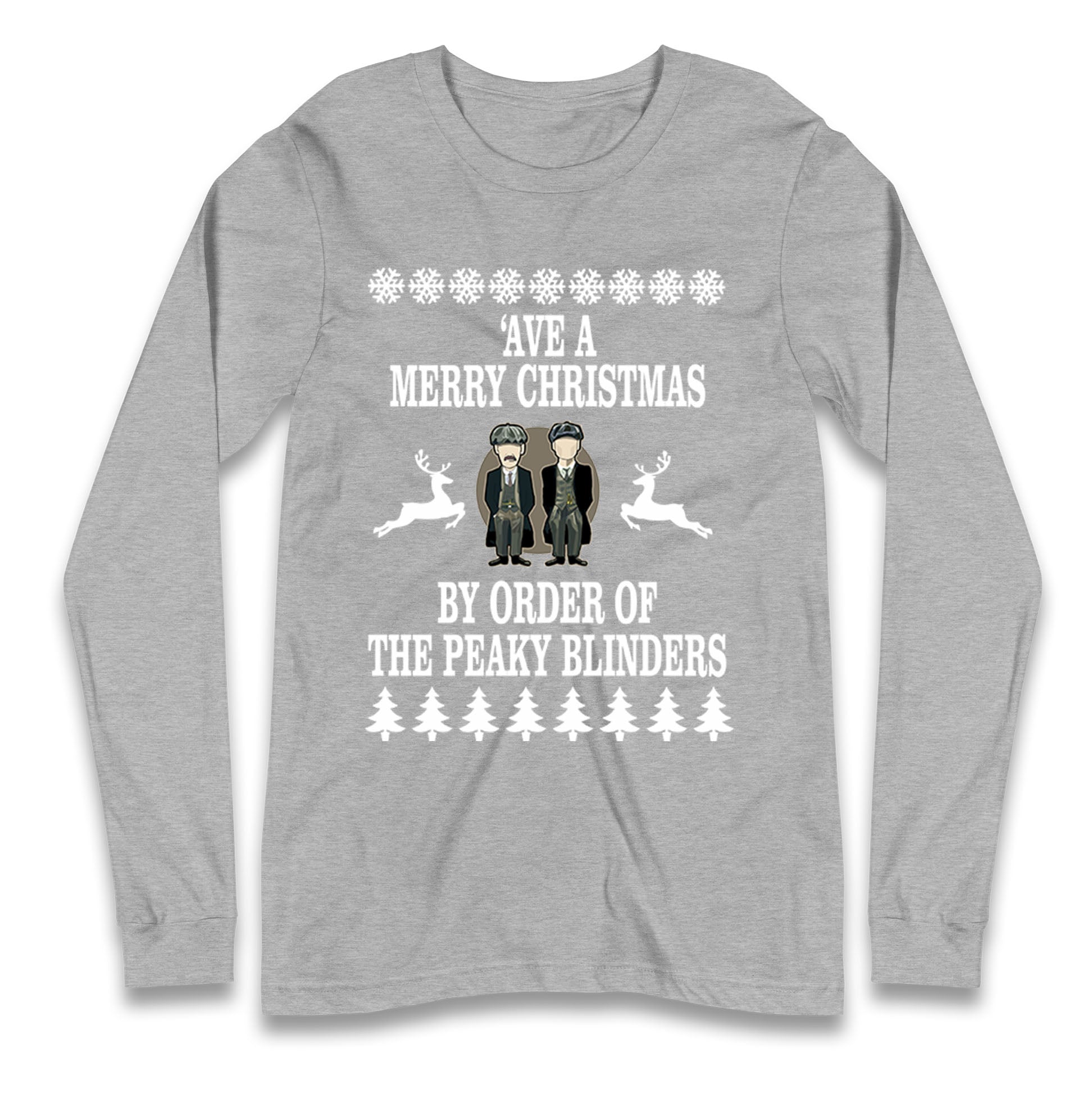Peaky Blinders Christmas Longsleeve T Shirt