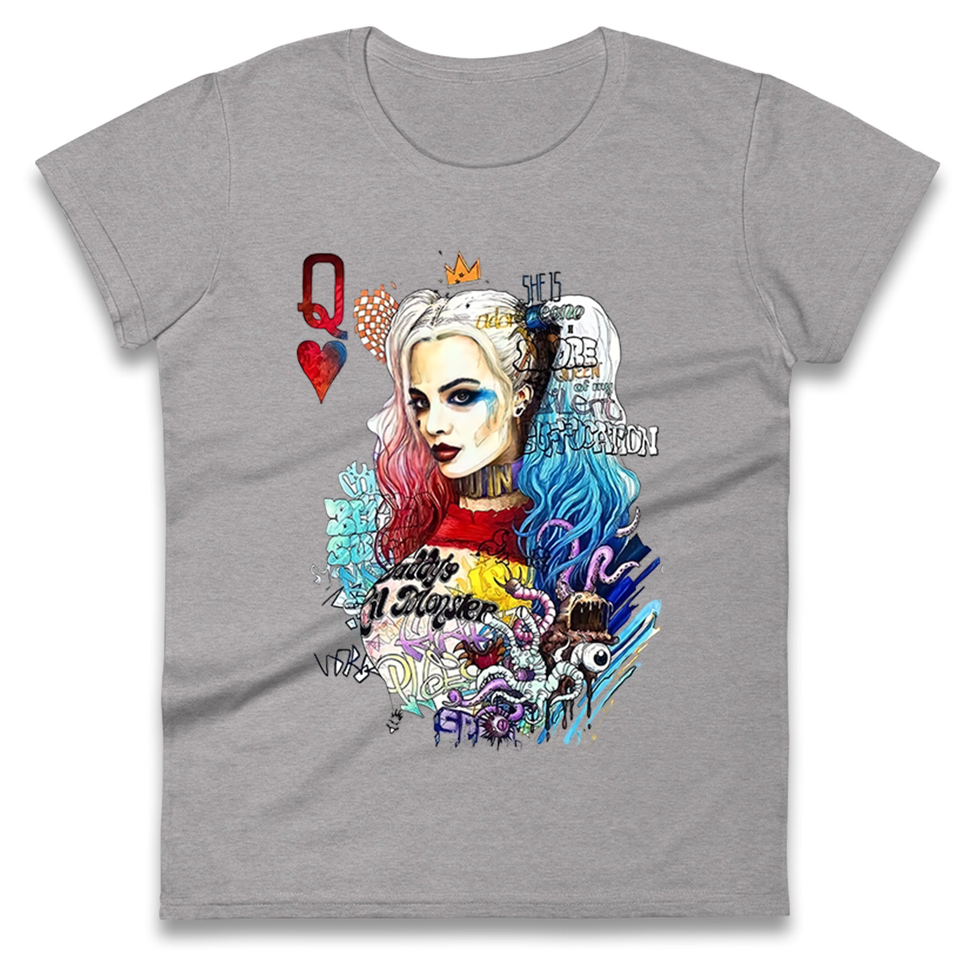 Harley Quinn Ladies T Shirt