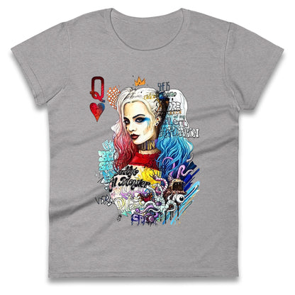 Harley Quinn Ladies T Shirt