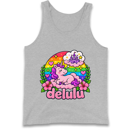 Delulu Unicorn Tank Top