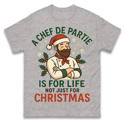 Chef De Partie Christmas T Shirt