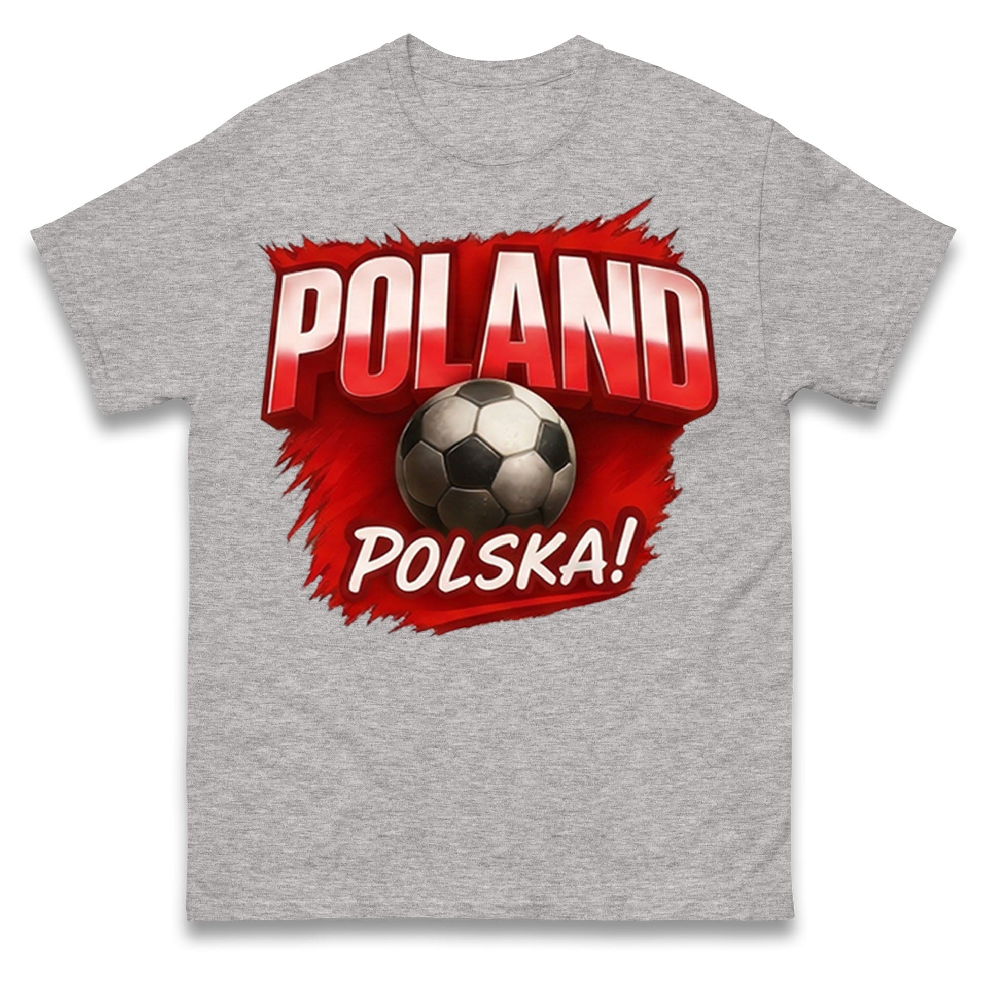 Poland Retro World Cup T Shirt 