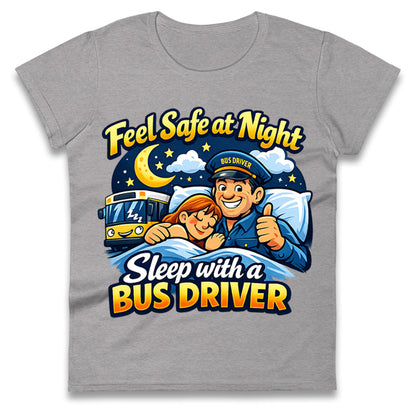 Bus Driver Job Title Ladies T Shirt